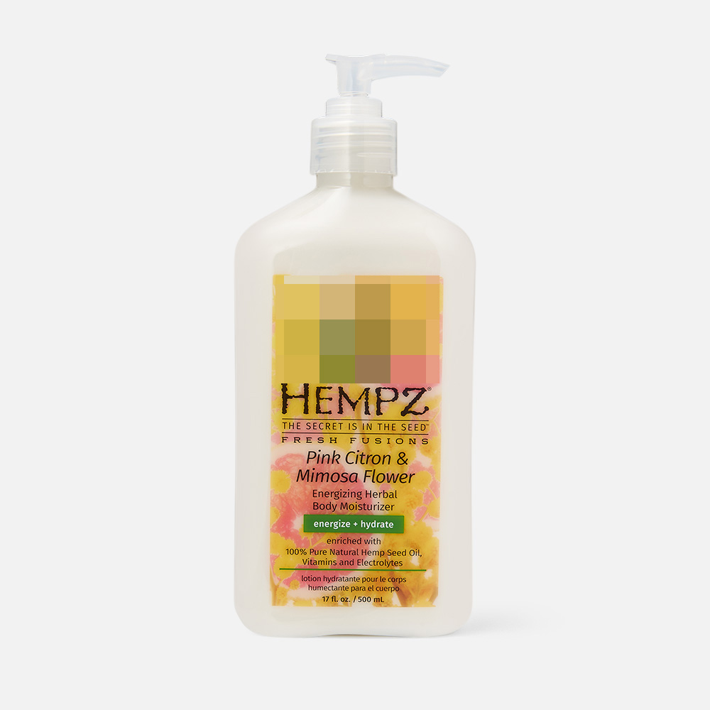 Молочко для тела HEMPZ Pink Citron Mimosa Flower розовый лимон и мимоза 500 мл 5272₽