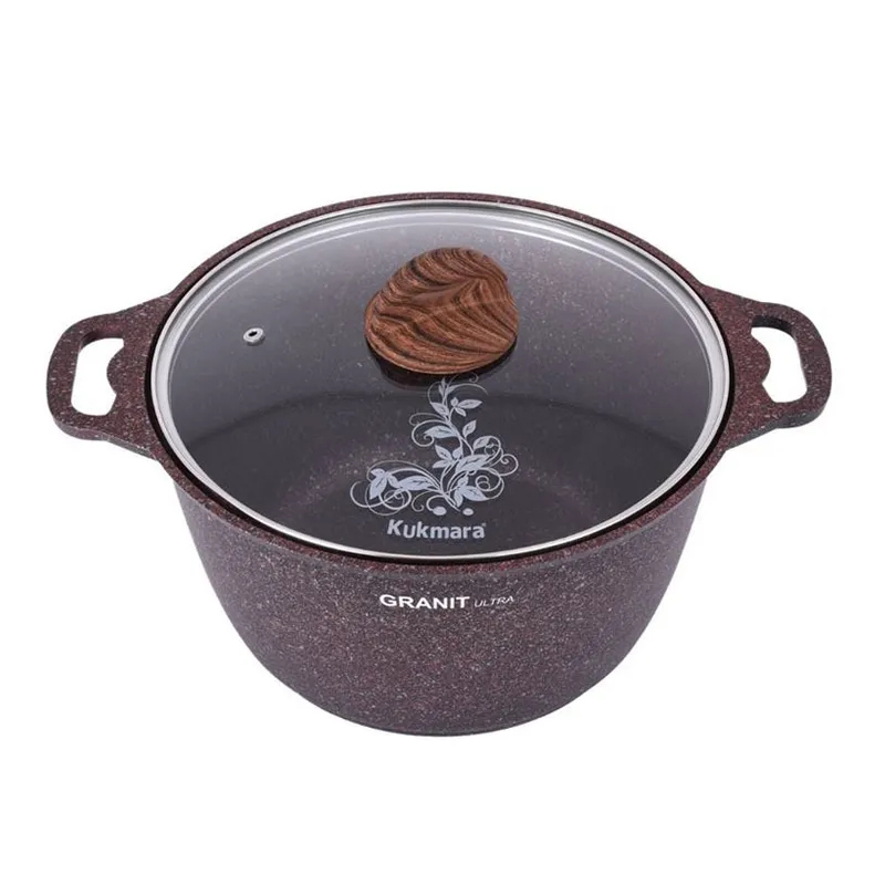 

Кукмара кастрюля / Кастрюли кукмара (Granit Ultra Red) кга62а, 6 л, Красный
