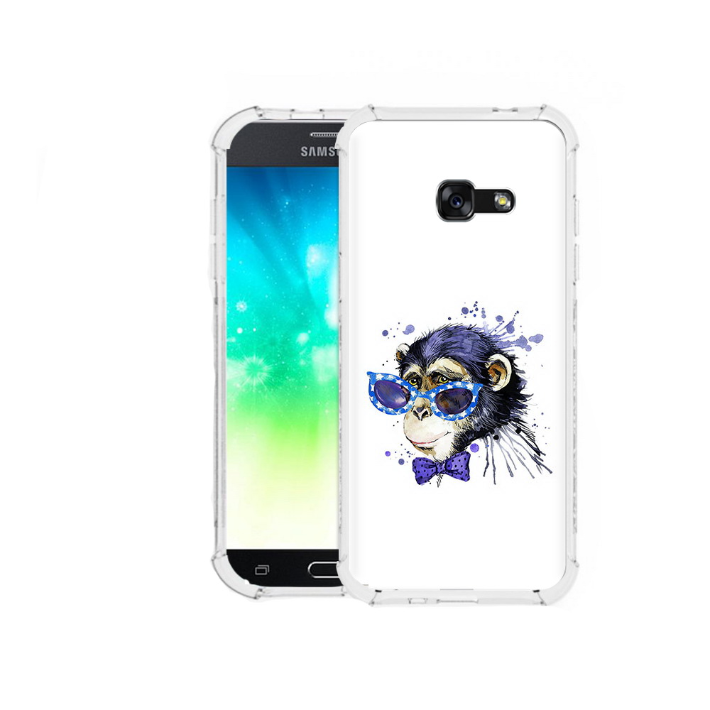 

Чехол MyPads Tocco для Samsung Galaxy A3 (2016) акварельная обезьяна, Прозрачный, Tocco