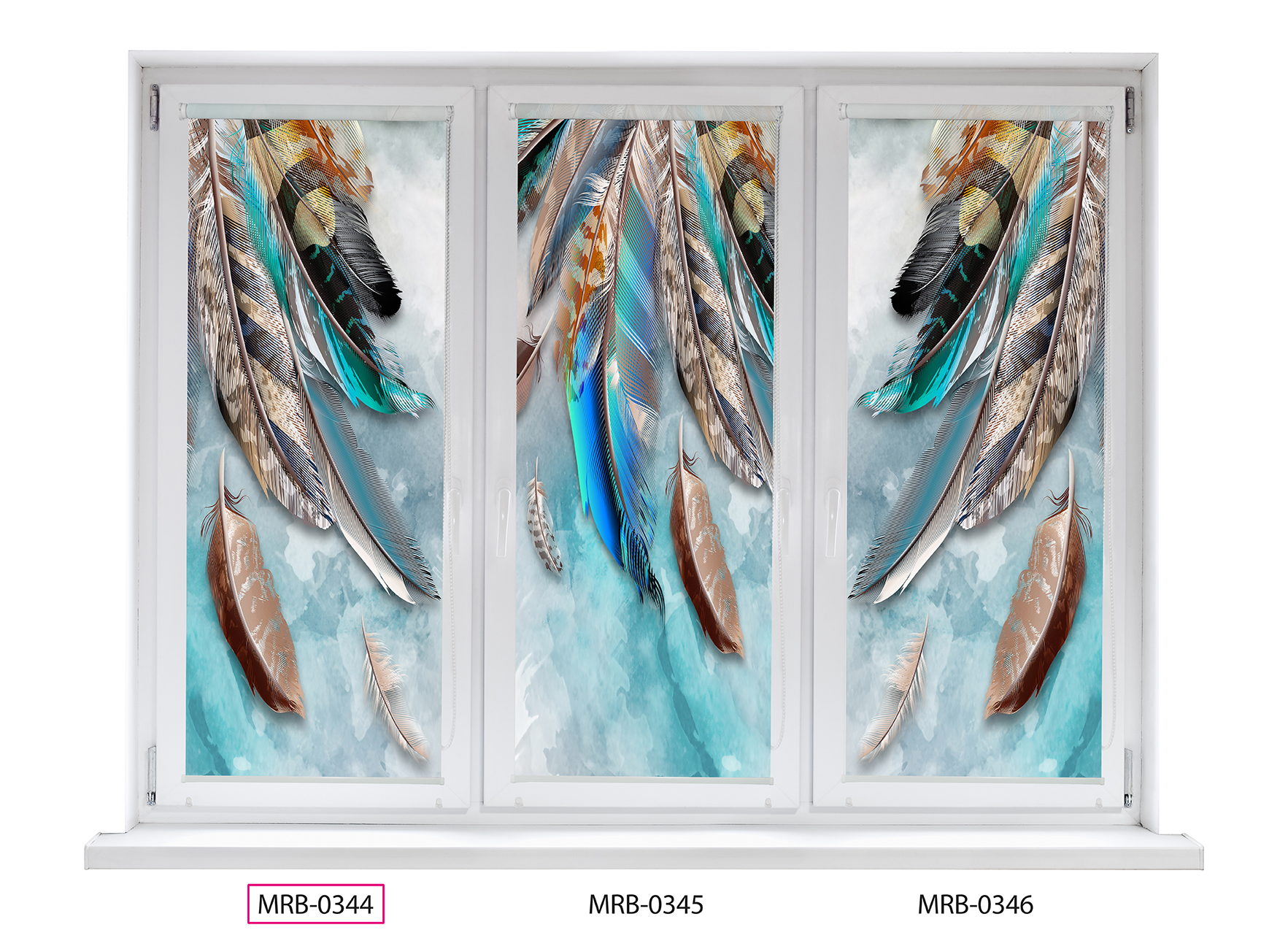 

Штора рулонная DIVINO DelDecor MRB-0344_16 61х170 см голубой, Рулонные шторы DIVINO DelDecor/Мини шторыMRB-0344