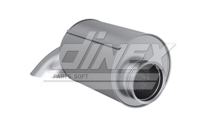 

DINEX DIN8AC009_труба глушителя! Euro 5 \ Volvo 1шт