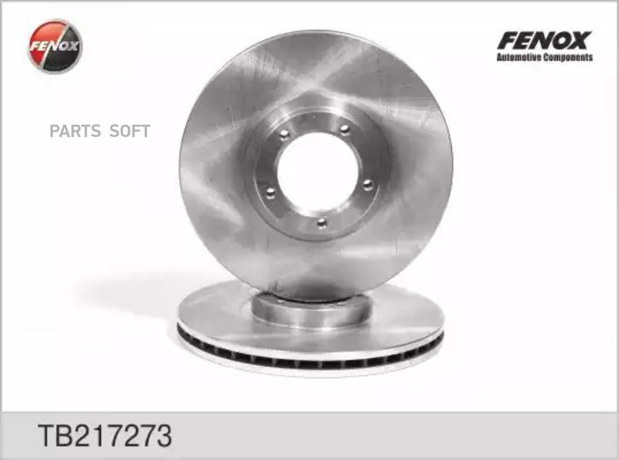 

FENOX TB217273 Диск тормозной | перед прав/лев |