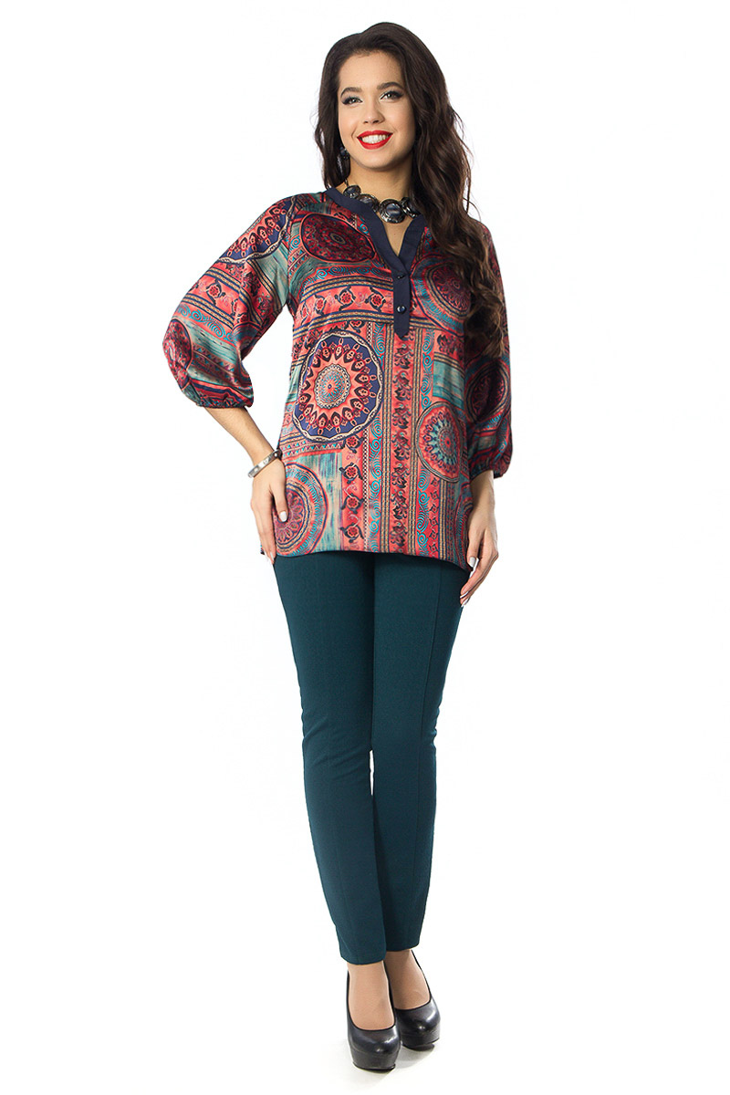 

Брюки женские Wisell Б5-3122 зеленые 42 RU, Зеленый, Б5-3122