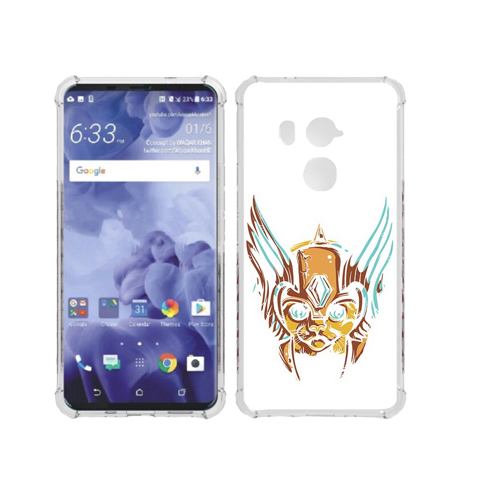 

Чехол MyPads Tocco для HTC U11 Plus тор абстракция, Прозрачный, Tocco