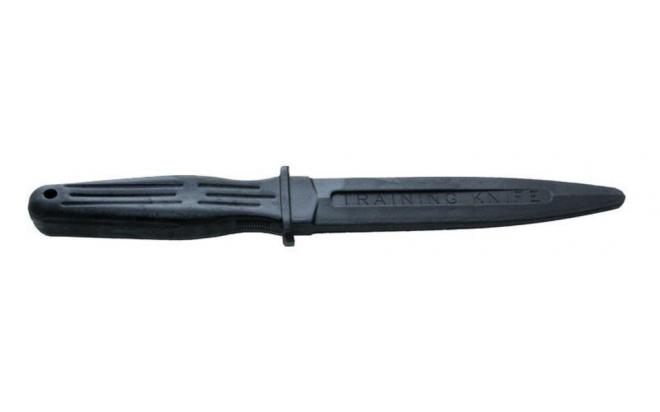 фото Нож 1т тренировочный training knife (обоюдоострый, твердый)