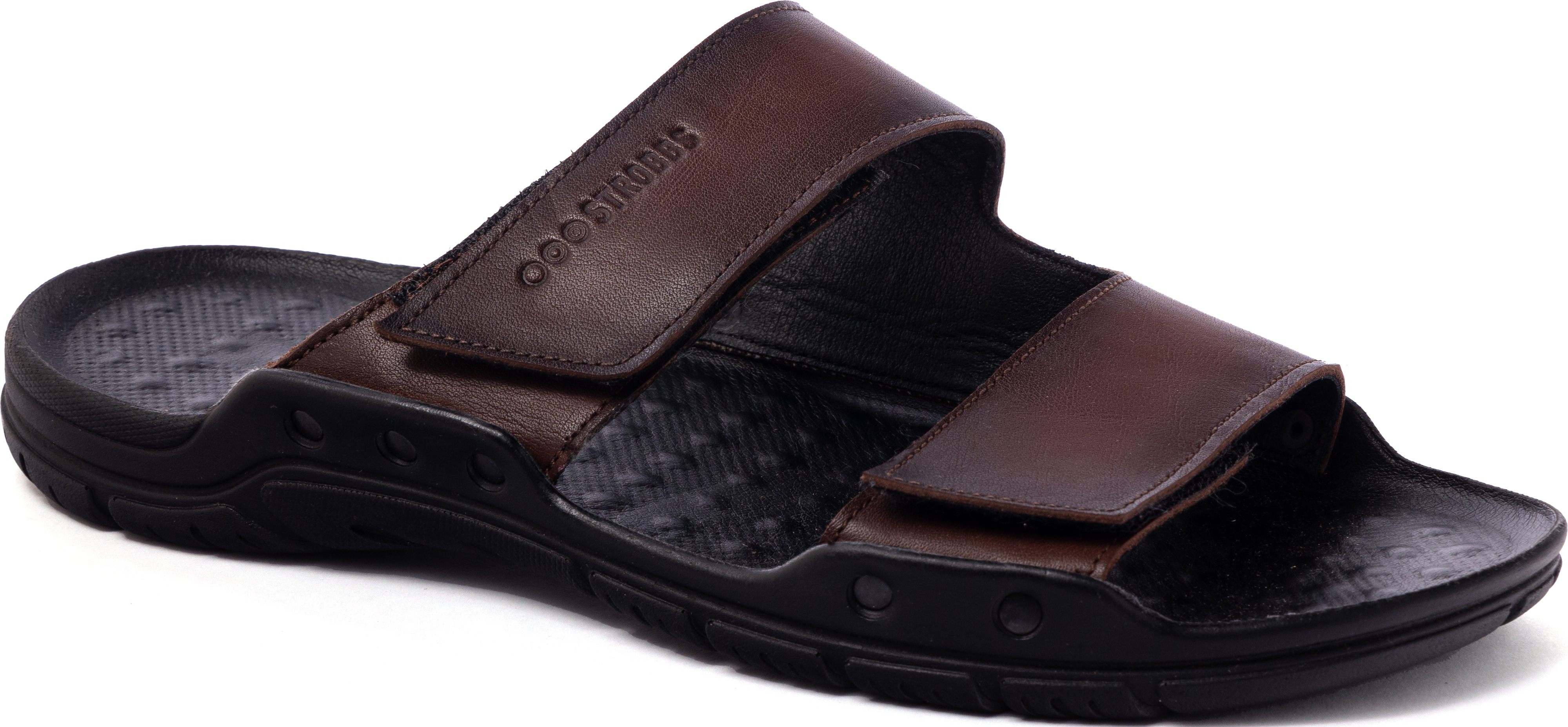 Сланцы мужские Strobbs C213 коричневые 43 RU