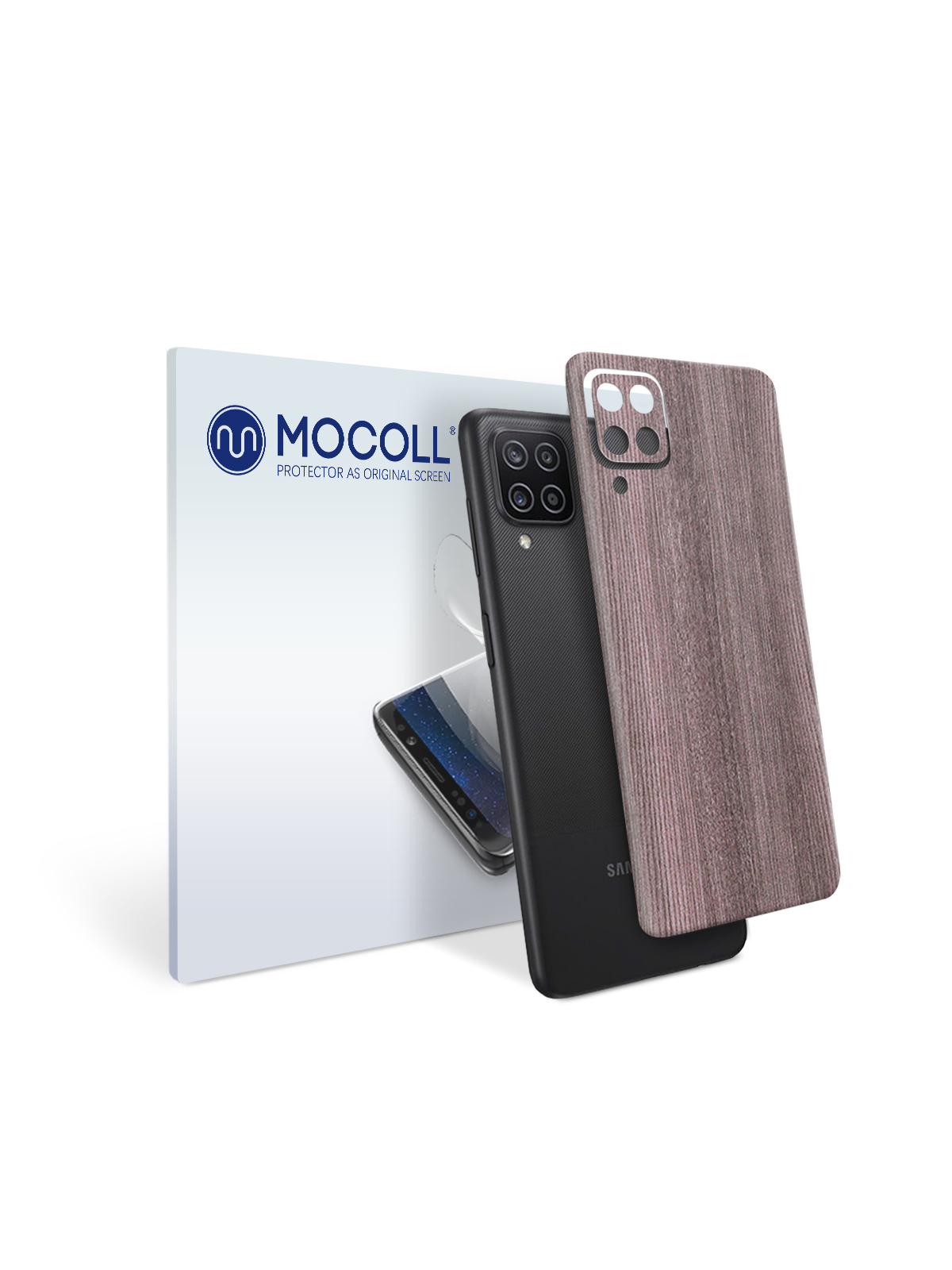 

Пленка защитная MOCOLL для задней панели Samsung Galaxy A42 5G Дерево Дуб Сонома