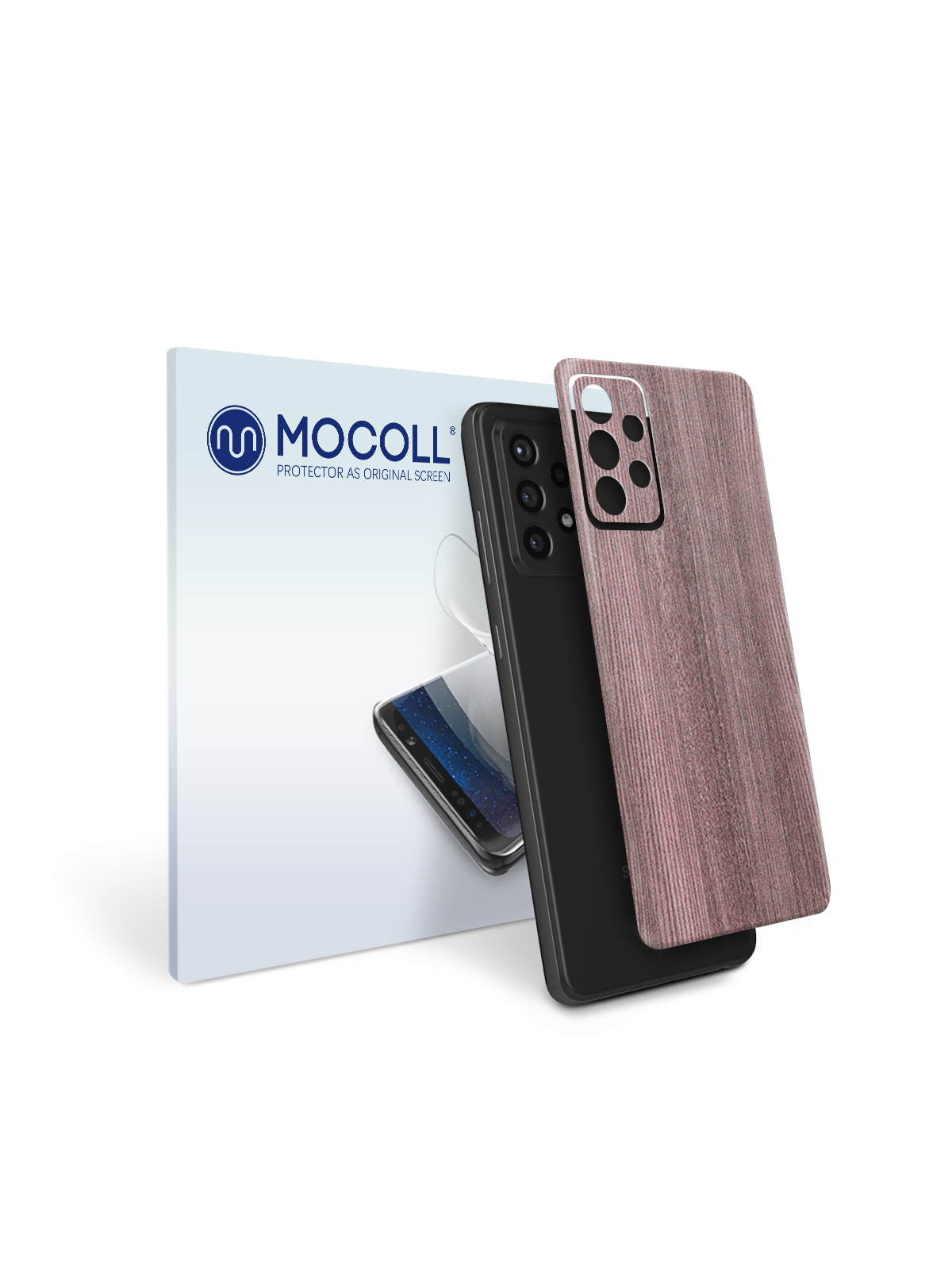 

Пленка защитная MOCOLL для задней панели Samsung Galaxy A52 5G Дерево Вишня Кинстон