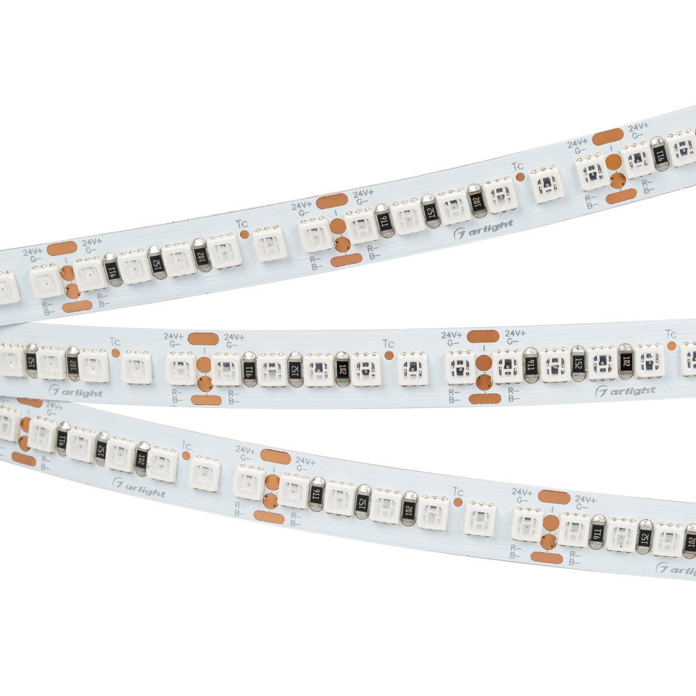 

Светодиодная лента Arlight RT-G168 028256(2) 5 м разноцветный/RGB, RT-G168