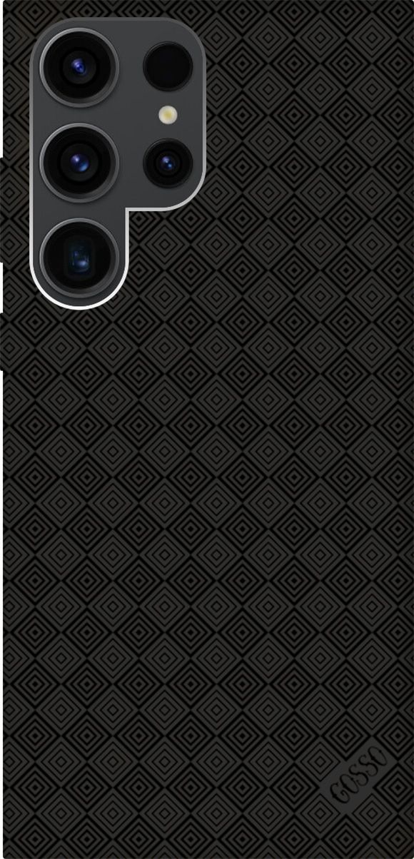 

Чехол на Samsung Galaxy S23 Ultra с 3D принтом "Magic Squares" черный, 158348