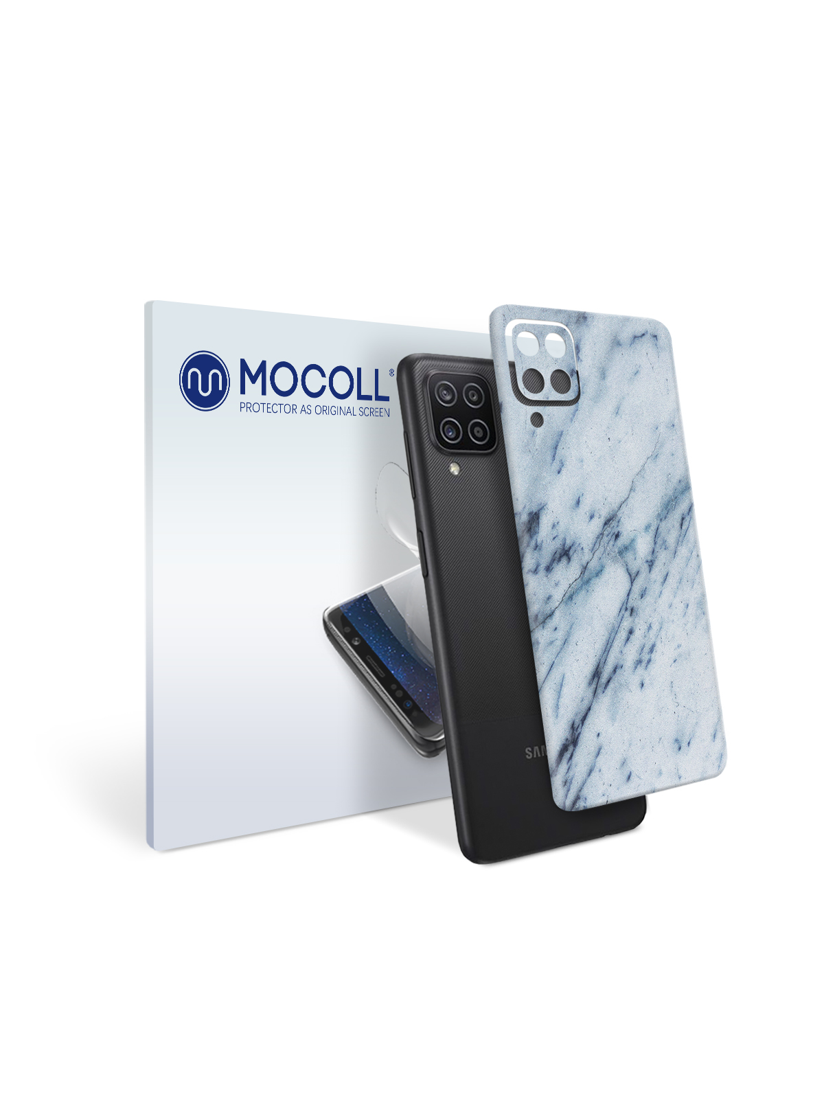 

Пленка защитная MOCOLL для задней панели Samsung Galaxy A42 5G Мрамор