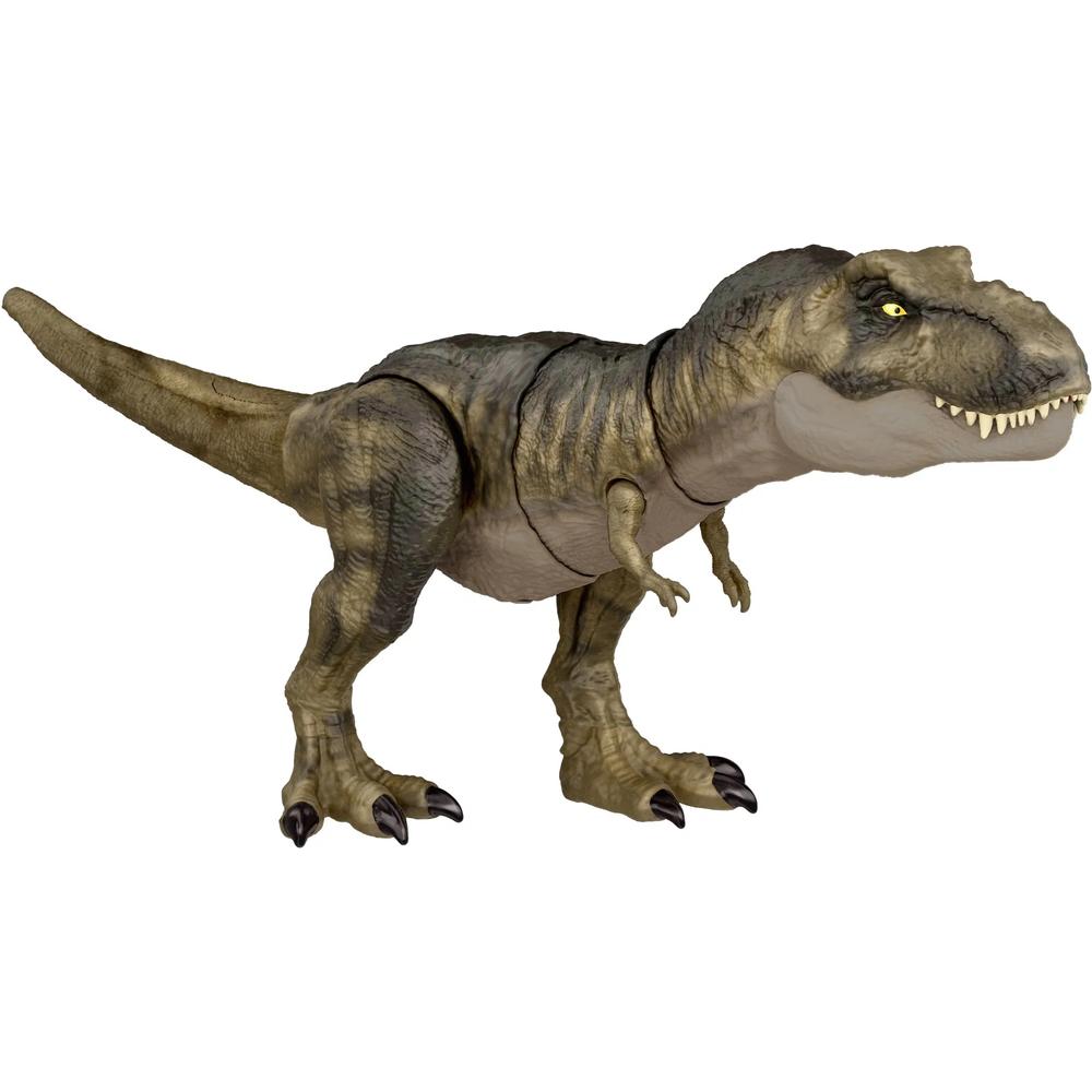 Купить Интерактивная игрушка Mattel Jurassic World Хищный свирепый Ти-Рекс HDY55,