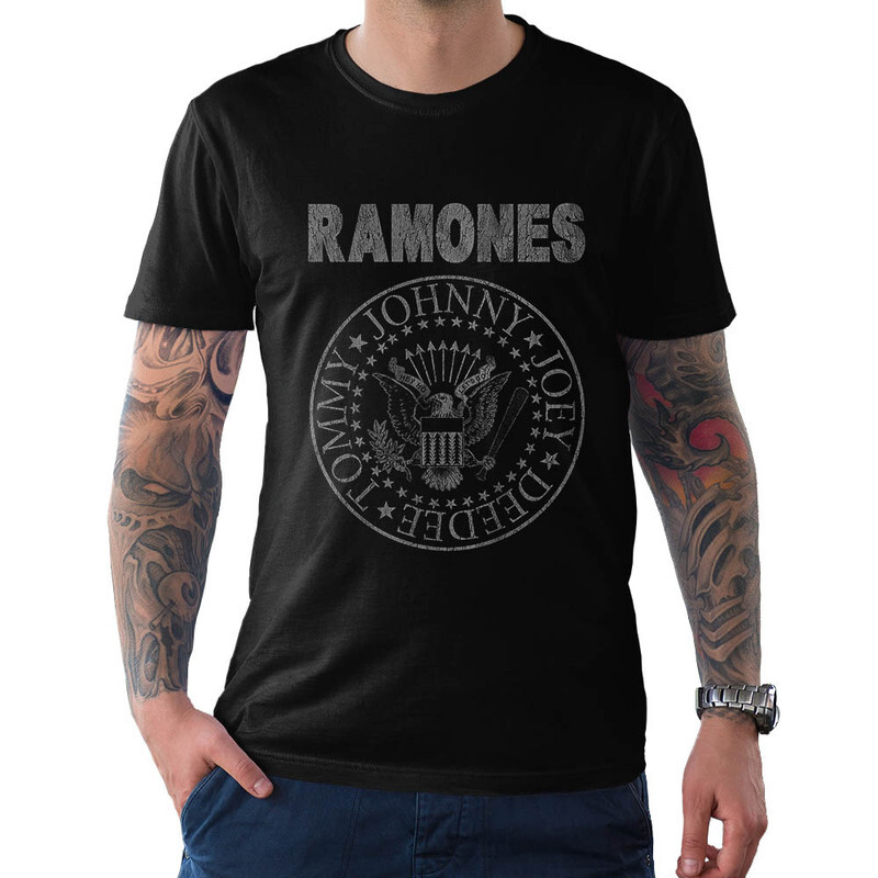 фото Футболка мужская dream shirts ramones 555963222 черная xs