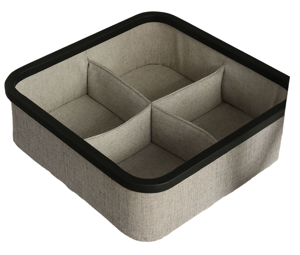 

Органайзер для хранения COINCASA 7286436, бежевый, 28x28x9 см, 7286436