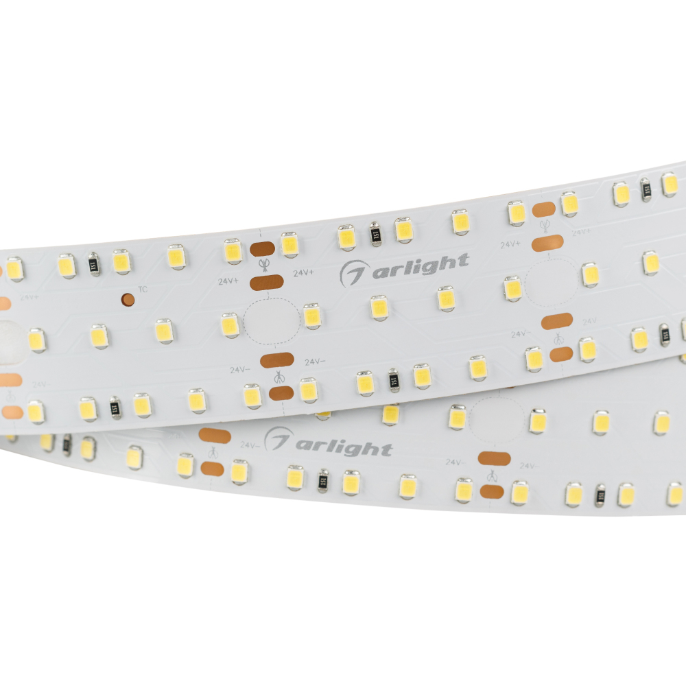 

Лента S2-2500 24V White 6000K 34mm (2835, 280 LED/m, LUX) (Arlight, 25 Вт/м, IP20)
