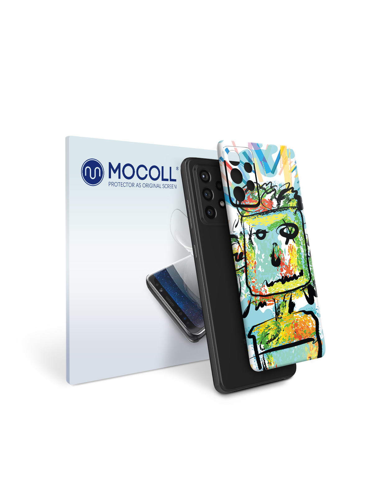

Пленка защитная MOCOLL для задней панели Samsung Galaxy A72 5G Рисунок портрет