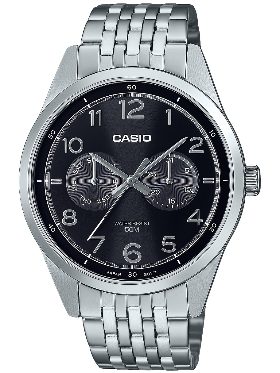 

Наручные часы мужские Casio MTP-E340D-1A, MTP-E340D-1A