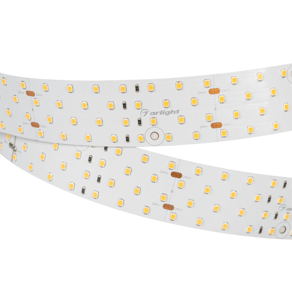 

Лента RT 2-2500 24V Warm3000 4x2 (2835, 700 LED, LUX) (Arlight, 30 Вт/м, IP20)