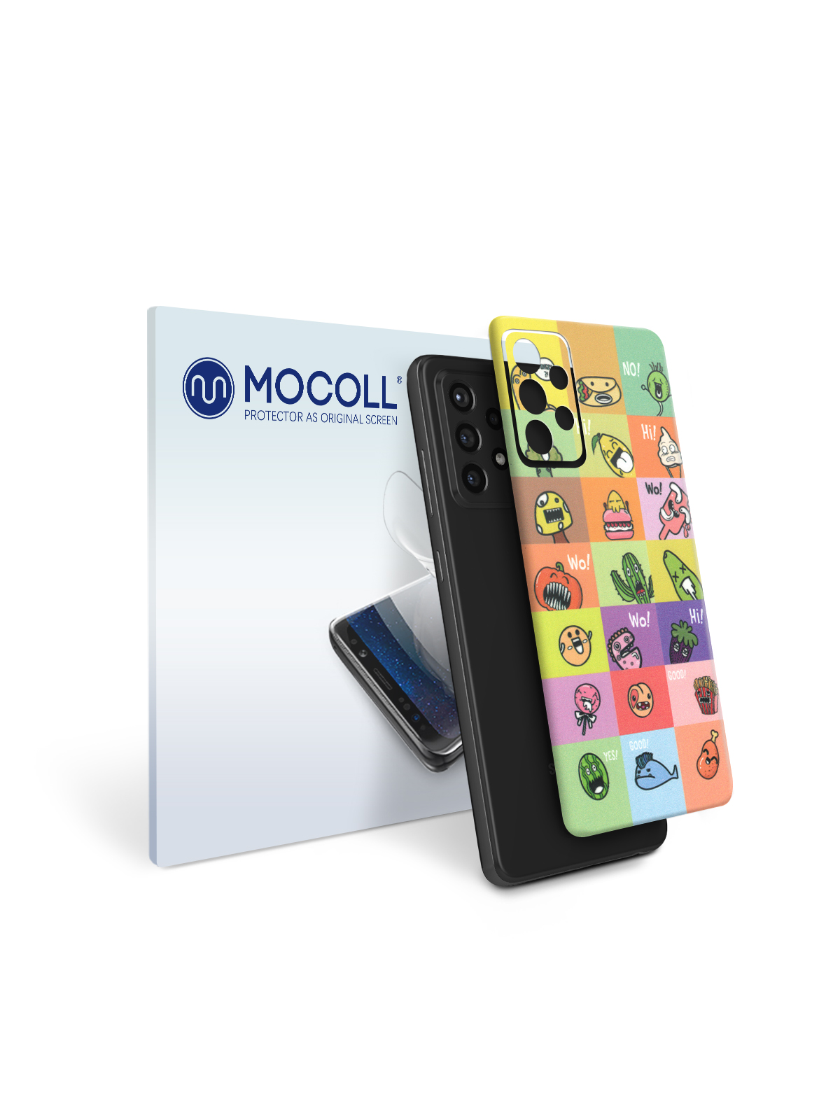 

Пленка защитная MOCOLL для задней панели Samsung Galaxy A52 5G Рисунок овощи