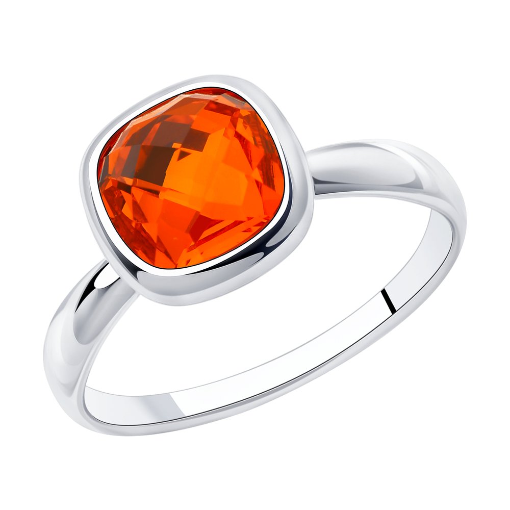 

Кольцо из серебра с фианитом р. 17,5 Diamant 94-110-00775-1, 94-110-00775-1