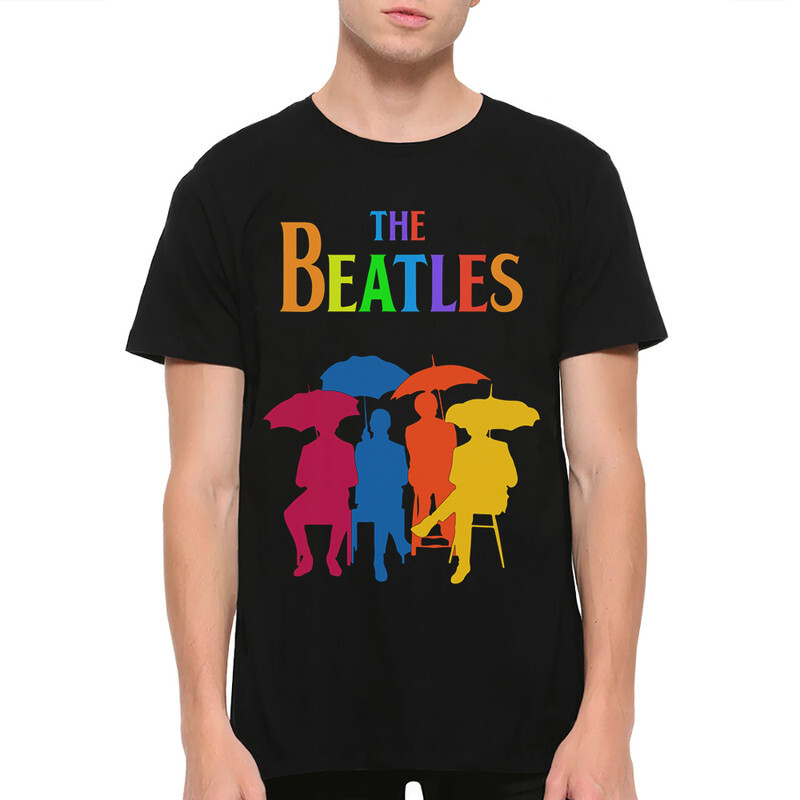 

Футболка мужская Dream Shirts The Beatles 555957222 черная XS, The Beatles 555957222