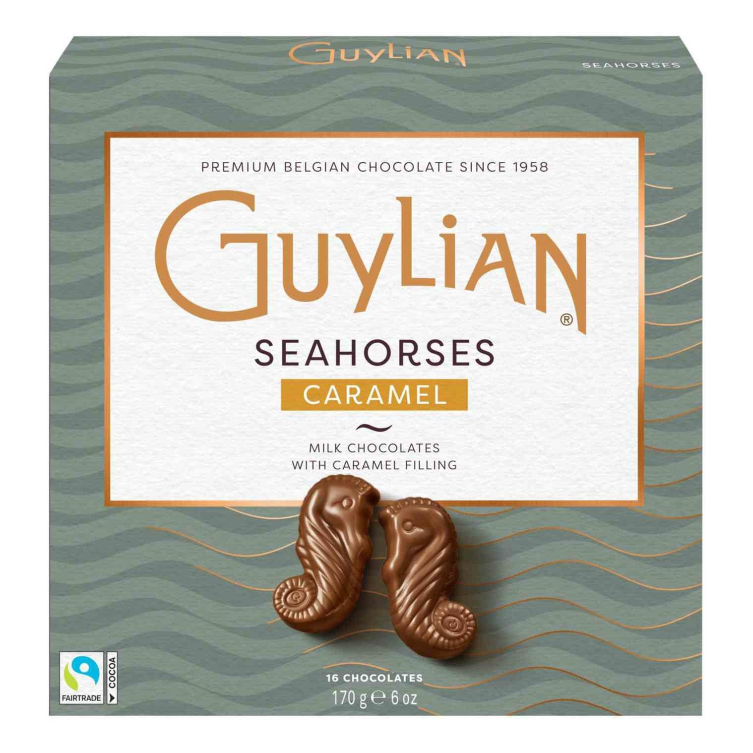 Набор конфет Guylian Морские коньки с карамельной начинкой 170 г