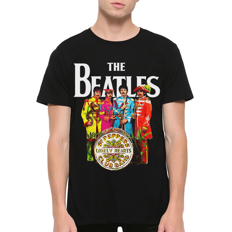 

Футболка мужская Dream Shirts The Beatles 555955222 черная XS, The Beatles 555955222