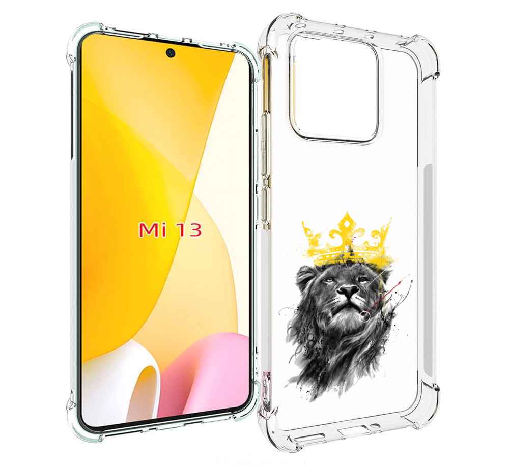 

Чехол MyPads король-лев для Xiaomi 13, Прозрачный, Tocco