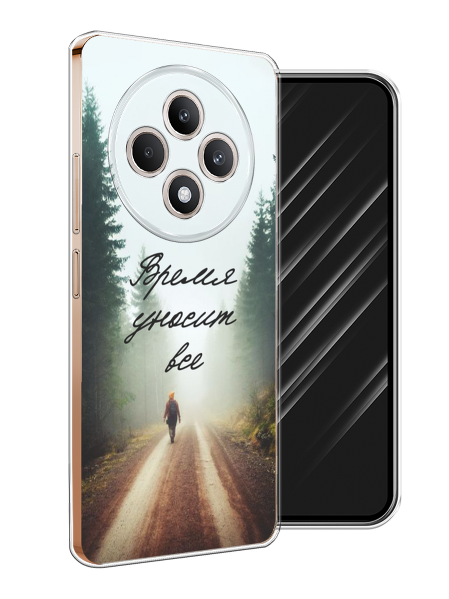 

Чехол Awog на Oppo Reno 12F "Время уносит все", Зеленый;коричневый;белый, 2517850-1
