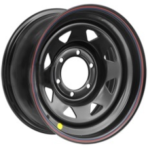 Колесный диск Off-Road Wheels Тойота Ниссан 8x16/6x139.7 D110 ET10 Черный