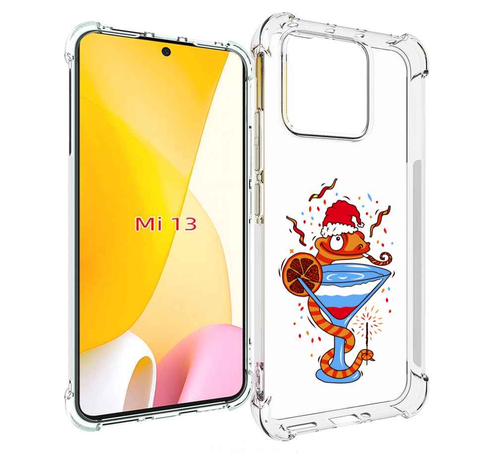 

Чехол MyPads змейка для Xiaomi 13, Прозрачный, Tocco