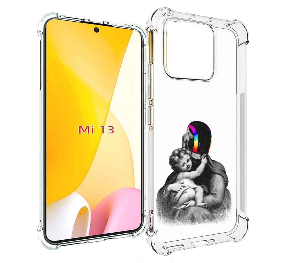 

Чехол MyPads защитник в шлеме для Xiaomi 13, Прозрачный, Tocco