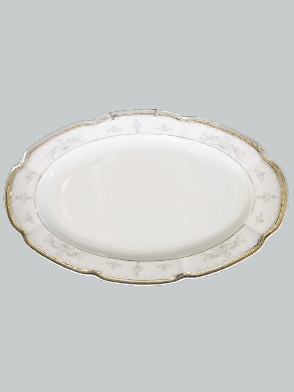

Блюдо сервировочное Cmielow Bolero фарфоровое 33 см 06560