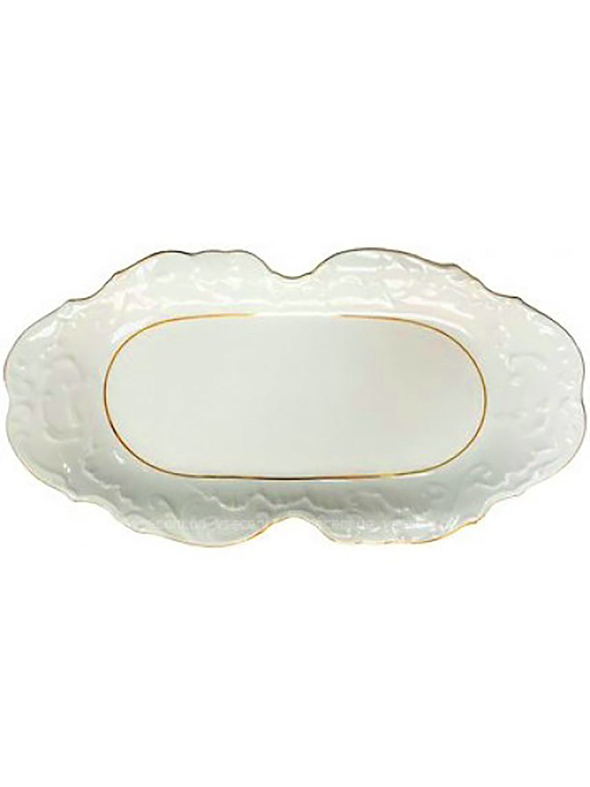 

Блюдо сервировочное Cmielow Rococo фарфоровое 36 см 06502
