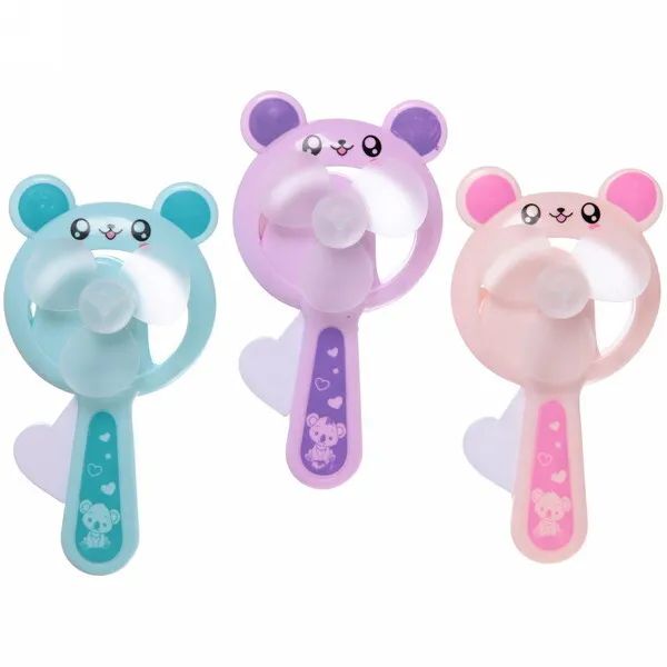 Ручной вентилятор детский Мышка цвет в ассортименте RoyalDiamond_0853