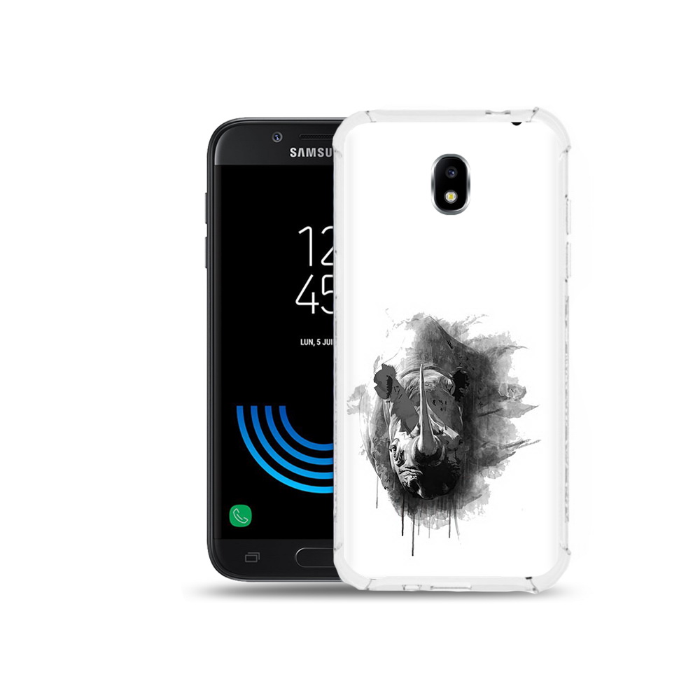

Чехол MyPads Tocco для Samsung Galaxy J5 (2017) носорог, Прозрачный, Tocco