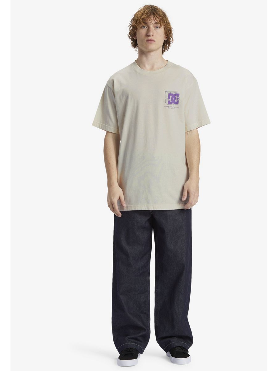 

Футболка мужская DC SHOES DC122O0JF бежевая XL, Бежевый, DC122O0JF