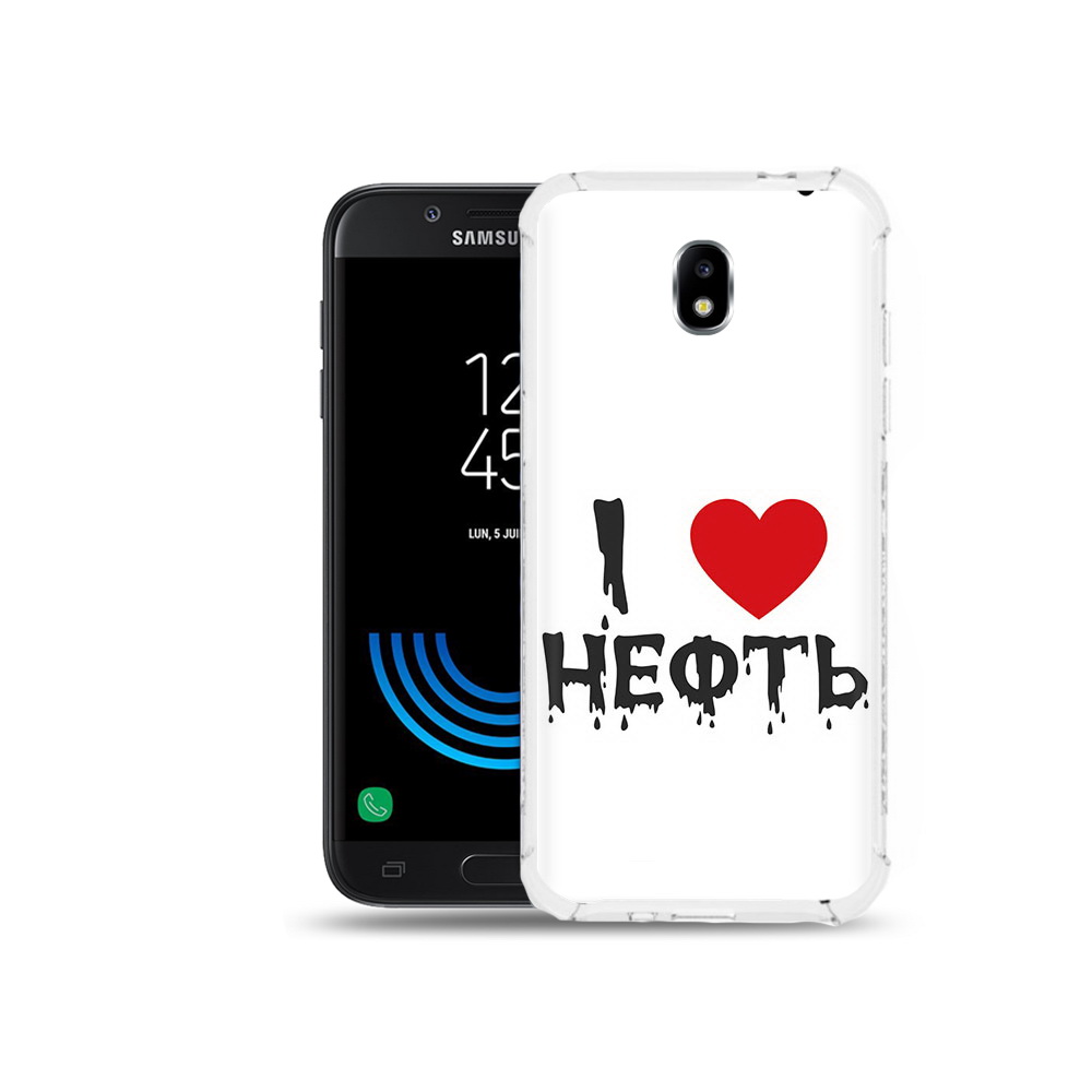 

Чехол MyPads Tocco для Samsung Galaxy J5 (2017) нефть, Прозрачный, Tocco