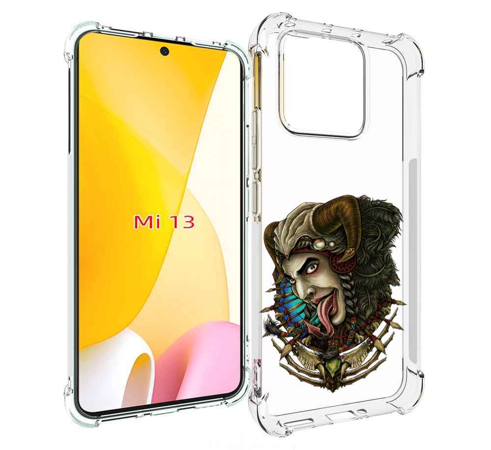 

Чехол MyPads длинный язык для Xiaomi 13, Прозрачный, Tocco
