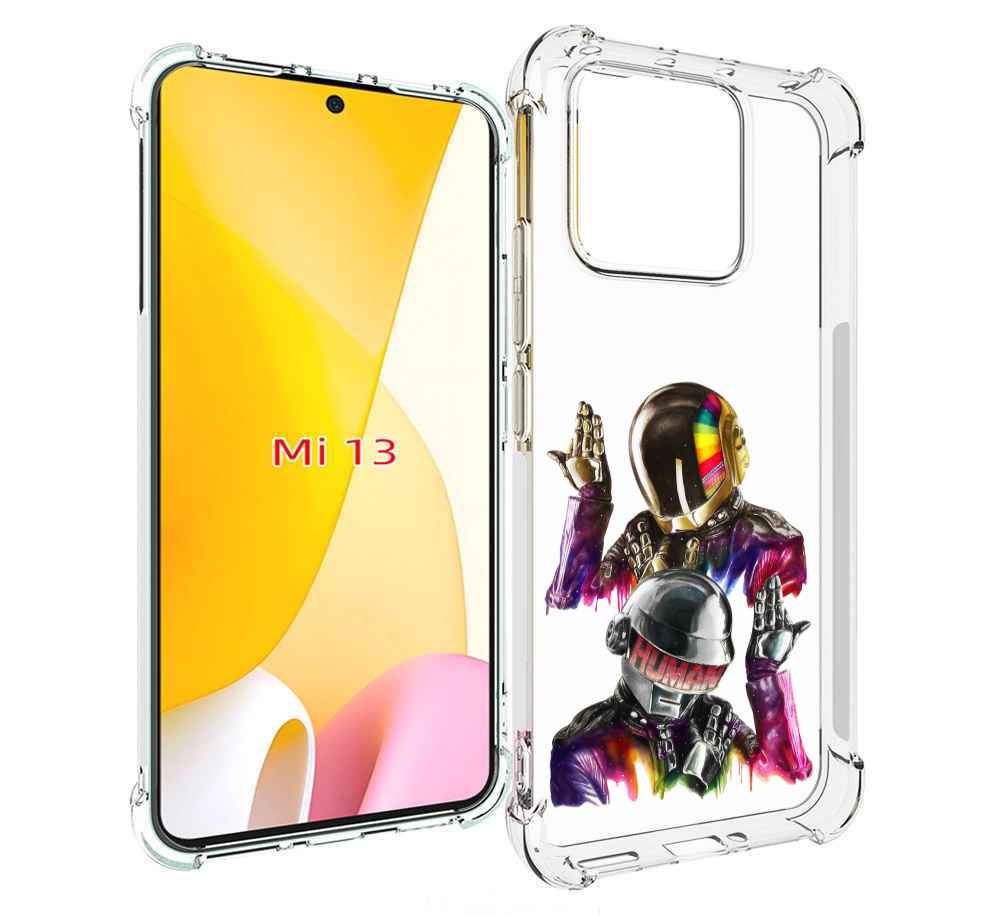 

Чехол MyPads диско космонавты для Xiaomi 13, Прозрачный, Tocco