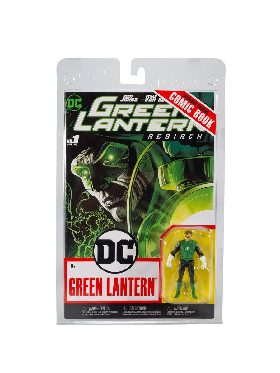 Фигурка с комиксом Green Lantern Hal Jordan 8см MF15847 1690₽