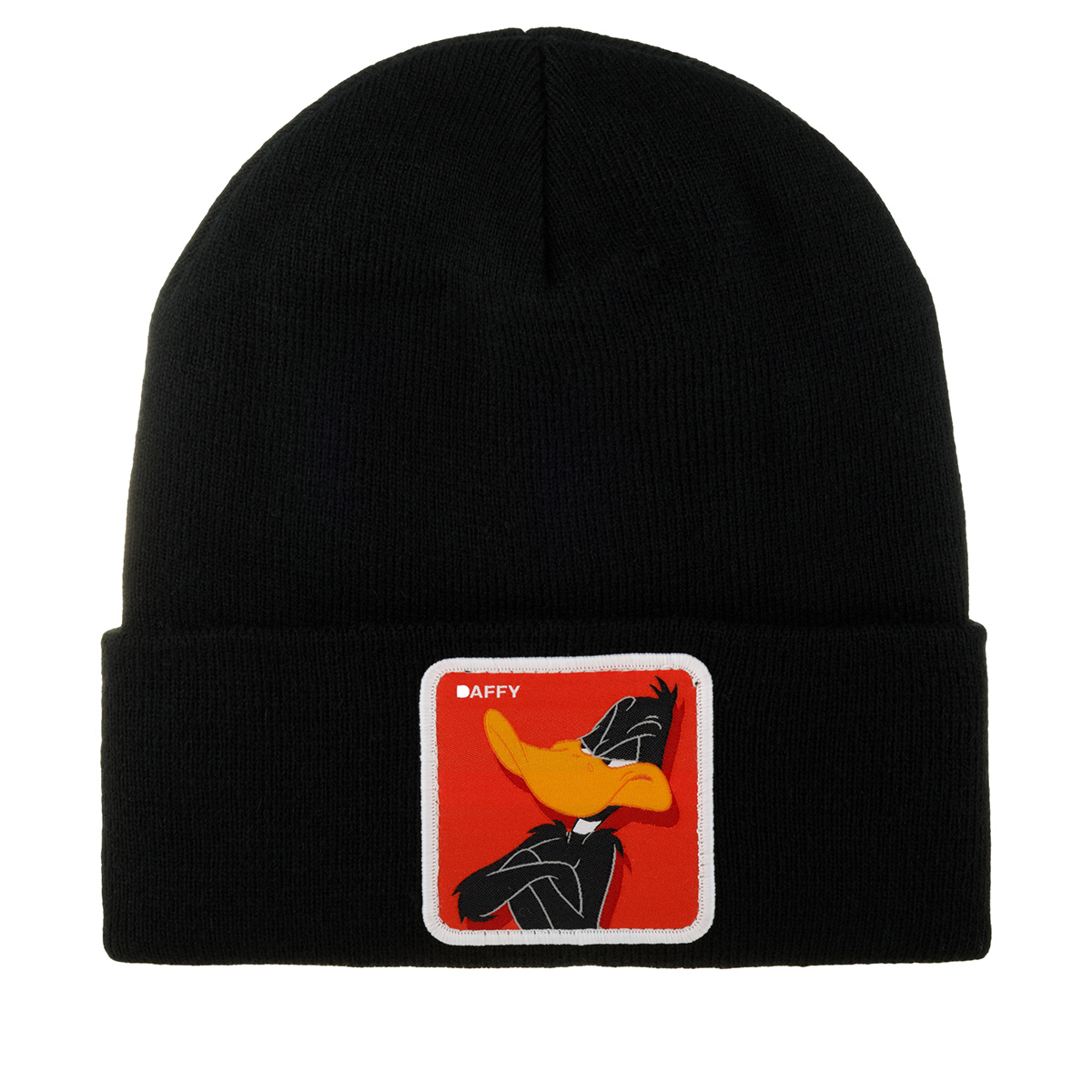 Шапка бини унисекс CAPSLAB CL/LOO/1/BON1/DAF1 Looney Tunes Daffy Duck черная, one size