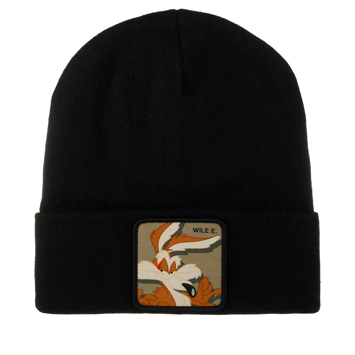 Шапка бини унисекс CAPSLAB CL/LOO/1/BON1/COY1 Looney Tunes Wile E. Coyote черная, one size