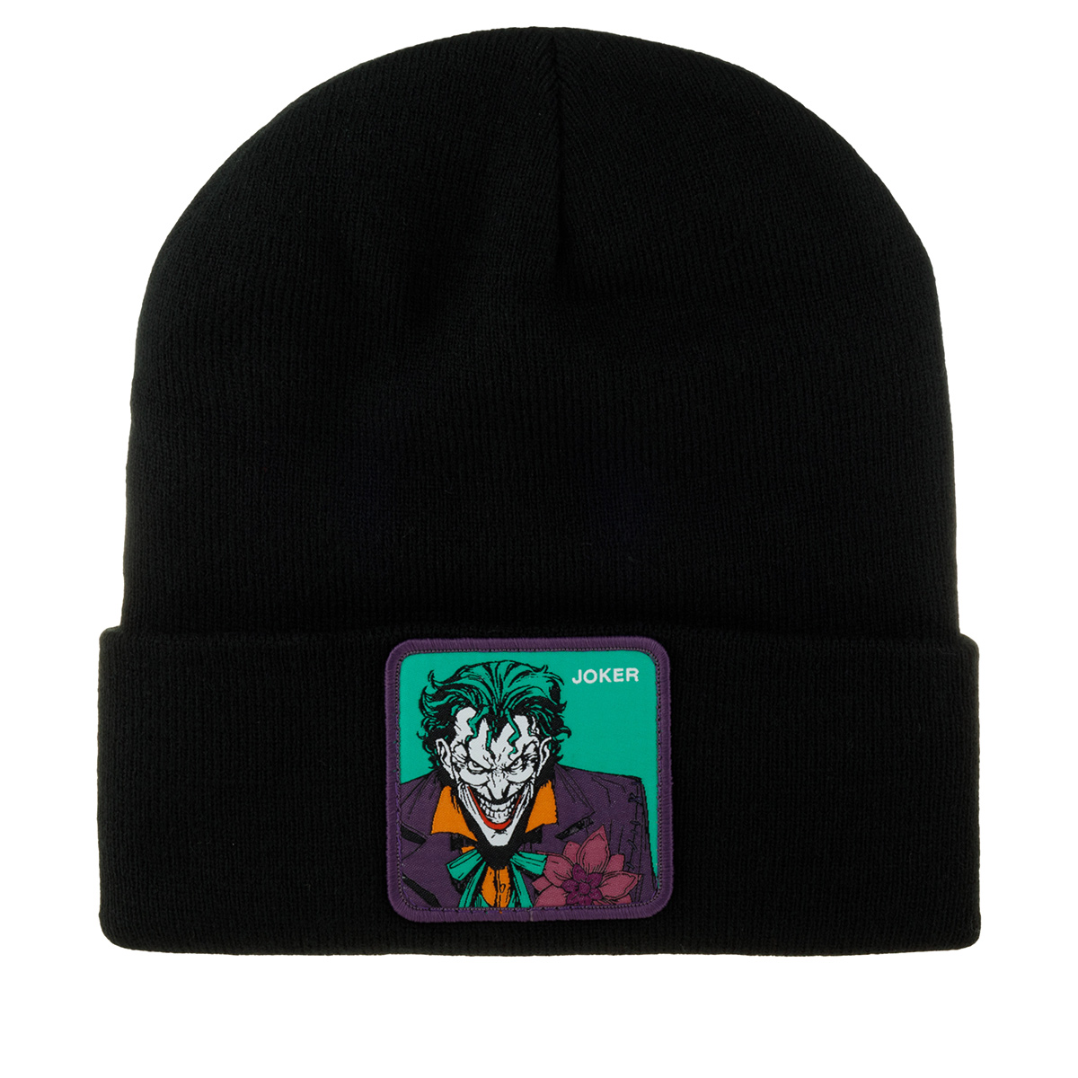 Шапка бини унисекс CAPSLAB CL/DC/1/BON1/JOK1 DC Comics Joker черная, one size