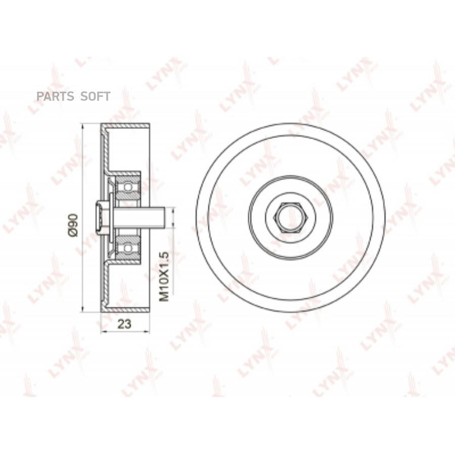 

Ролик руч.ремня SUZUKI VITARA/GRAND VITARA 1.8-2.0 1996=>