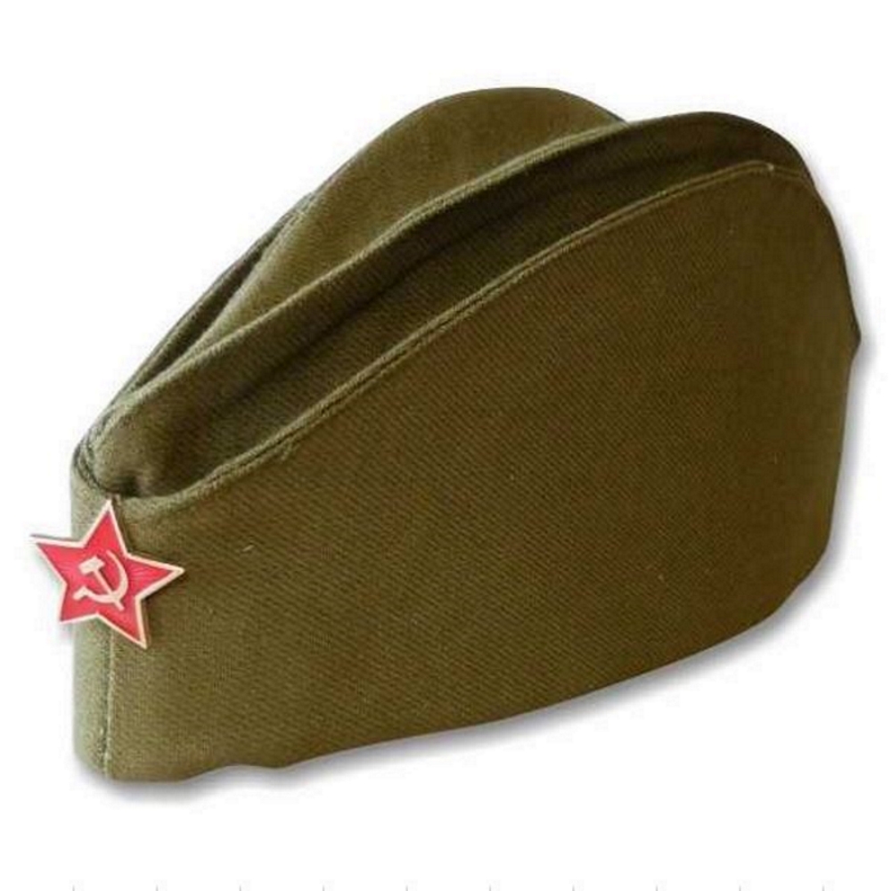 

Карнавальный аксессуар Батик Пилотка Солдата зеленый р., GL001321742