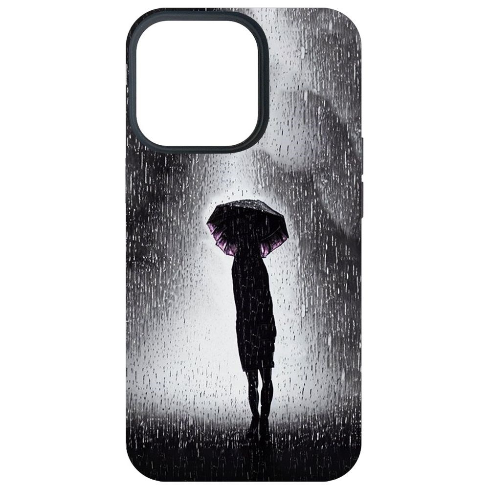 

Чехол-накладка Софт Ночная крипота для iPhone 13 Pro, Черный