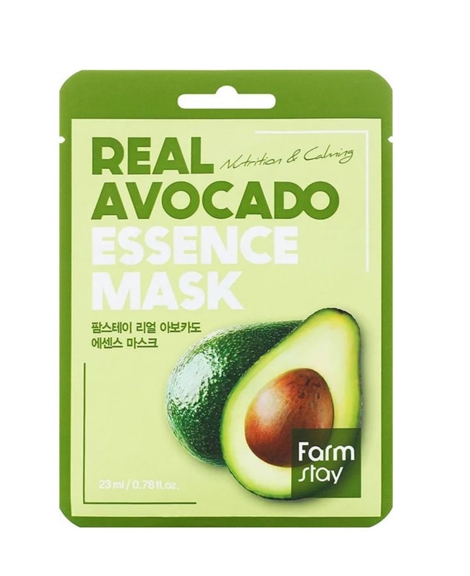 Маска для лица Farm Stay Real Avocado Essence Mask с экстрактом авокадо тканевая 23 мл 179₽