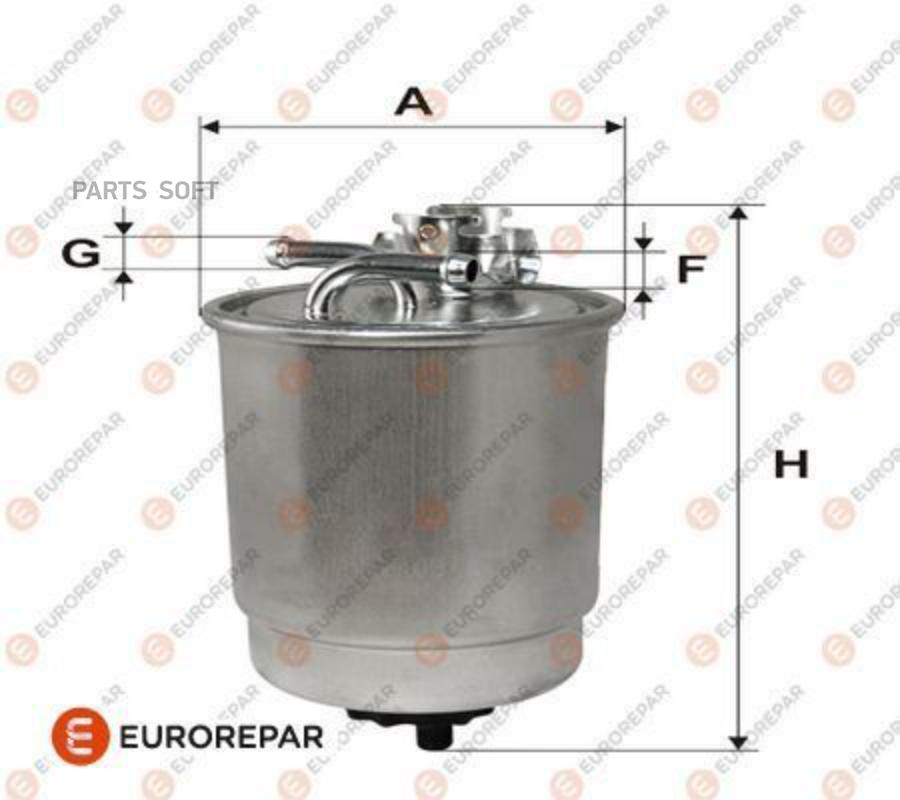 

Eurorepar Фильтр топливный (дизель)