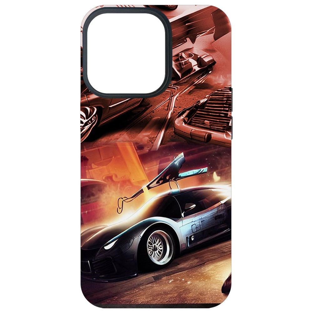 

Чехол-накладка Софт Автодинамика для iPhone 13 Pro, Черный